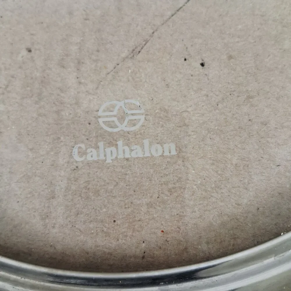 Calphalon Tempered Glass Lid 10 Stainless Steel Rim Handle Replacement Lid Only